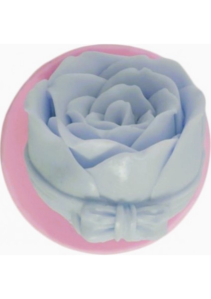 3 Boyutlu 6cm Gül Çiçek Silikon Kalıp K-596 modelleri
