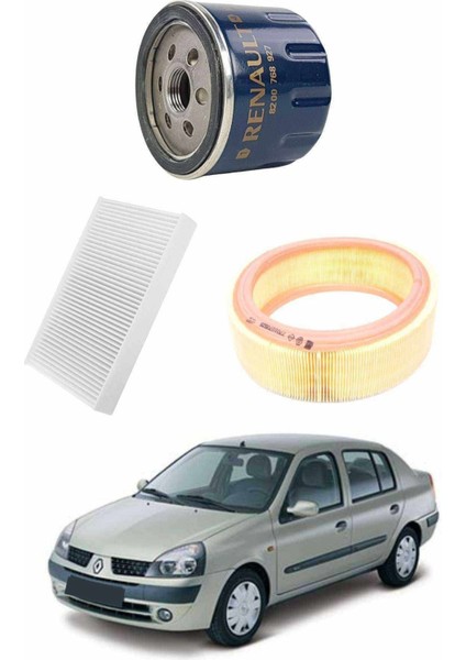 Renault Clio Iı 1.4 8V Benzinli Bakım ve Filtre Seti