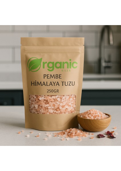 Doğal Pembe Himalaya Tuzu 250 gr | Mineral Deposu | Katkısız & Rafine Edilmemiş