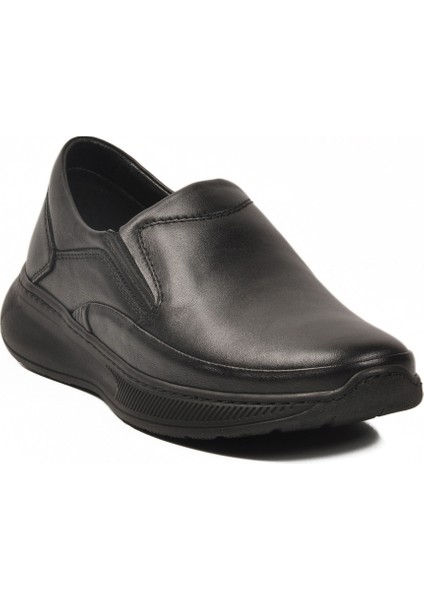 Siyah Hakiki Deri Erkek Günlük Ayakkabı M246 M