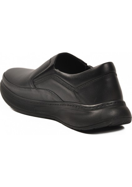 Siyah Hakiki Deri Erkek Günlük Ayakkabı M246 M fırsatları