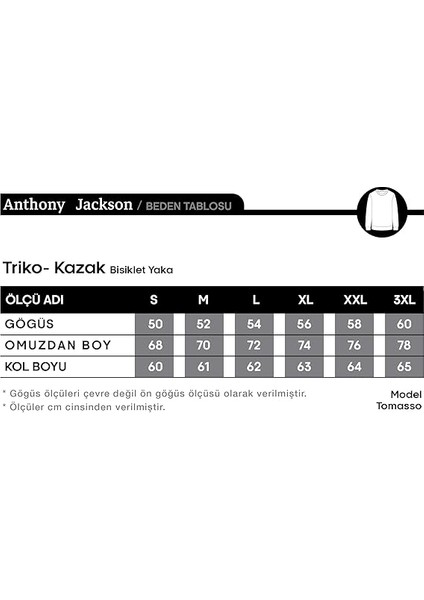 Premium Erkek Triko Kazak Tomasso indirimleri