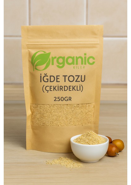 Iğde Tozu 250GR. Çekirdekli Iğde Tozu Doğal & Katkısız Taze Mahsül