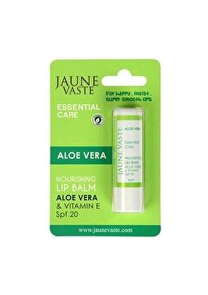 Aloe Vera Vitamin E Besleyici Dudak Balmı SPF 20 5 g Cilt Bakım Ürünü fiyatları