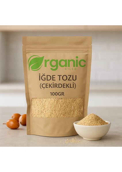 Iğde Tozu 100GR. Çekirdekli Iğde Tozu Doğal & Katkısız Taze Mahsül