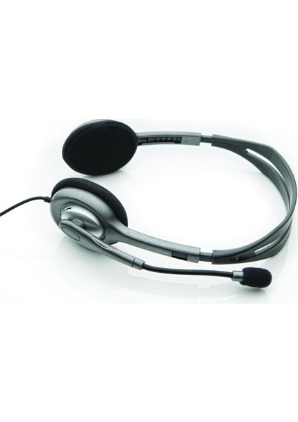Logitech 981-000271 H110 Stereo Kulaküstü Gri Kulaklık