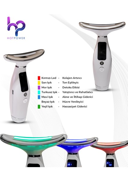 Boyun Yüz Germe Ems Boyun Yüz Germe Masajı Cilt Sıkılaştırma Cihazı LED Foton Terapi Kırışıklık Karşıtı Soğuk Lipoliz Cihazı Sökücü 7 Mod modelleri