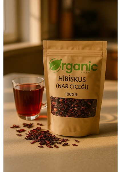 Hibiskus Çayı 100GR Kurutulmuş & Elenmiş Yeni Mahsül