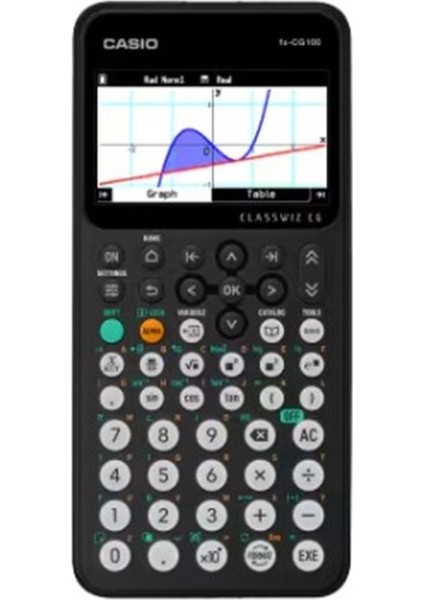 Casio FX-CG100-W-DT Grafik Çizen Bilimsel Hesap Makinesi