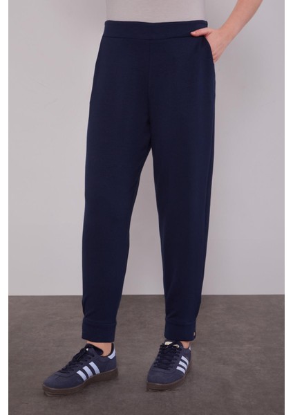 Lacivert Peluş Şapkalı Ikili Takım indirimleri