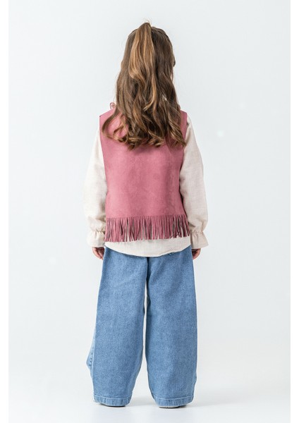 Yakası Tavşan Nakışlı Kız Çocuk 3\'lü Takım - 26K 4473 fırsatları