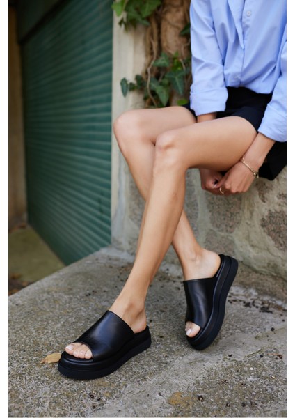 Maxim Kadın Bej Desenli Gercek Deri Terlik fırsatları