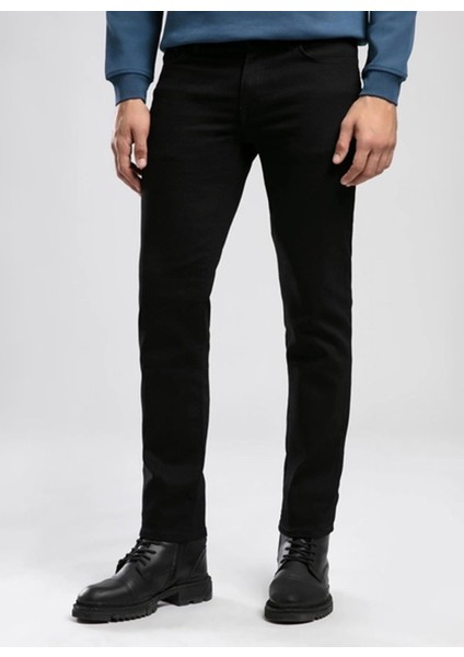 Normal Bel Slim Straight Siyah Erkek Denim Pantolon 261 Lcm 121003 Jagger Stay Black fiyatları