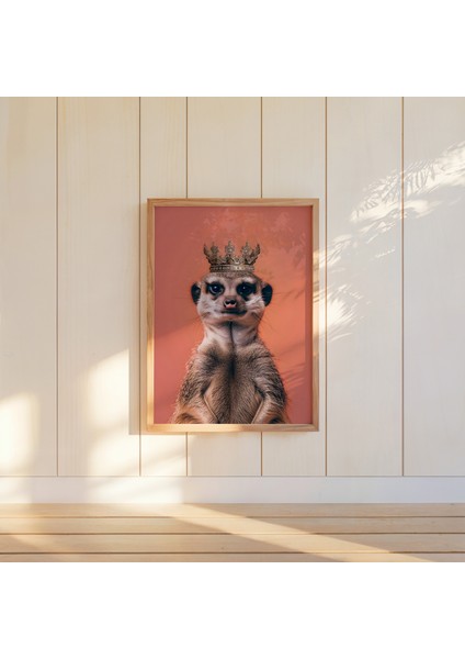 Ahşap Çerçeveli 2'li Poster Tablo Seti | Modern Stil Minimal Duvar Dekoru fiyatları