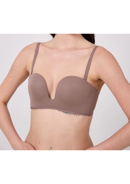 Mdb Freshness MSF05 Destekli V Dekolte Lazer Kesim Sütyen