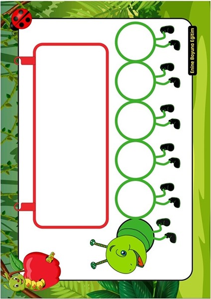 Okul Öncesi Cırt Cırtlı Renk Kodlama Seti fırsatları