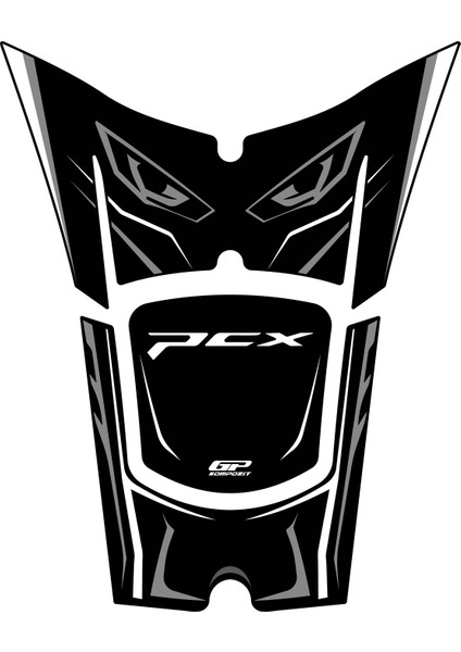 Honda Pcx 125 / 150 2025 Uyumlu Tank Pad Gri