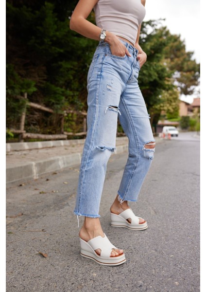 Evelın Kadın Sıyah Gercek Derı Dolgu Taban Terlıj indirimleri