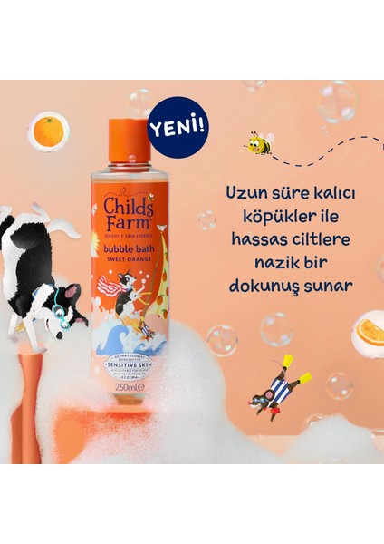 Organik Portakal Çocuk Banyo Köpüğü 250ML fiyatları