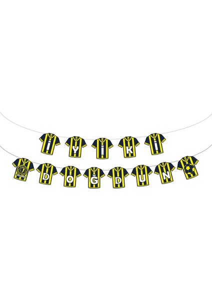 Iyi Ki Doğdun Harf Afiş -Champion Sarı Lacivert- fiyatları