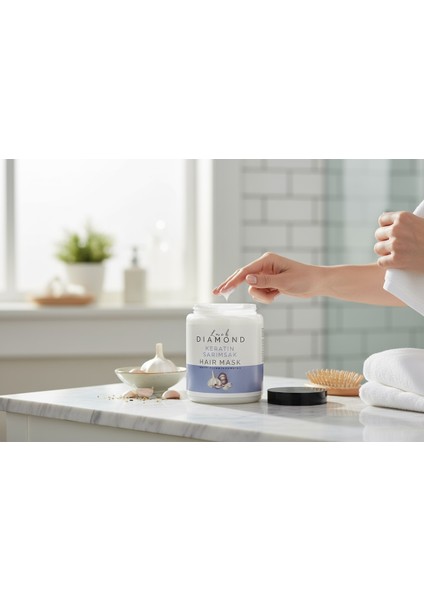 Dıamondluck Keratin&sarımsak Saç Maskesi 1000ML