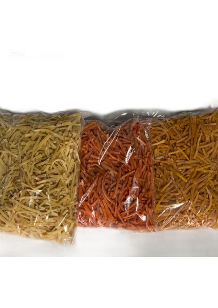 3 Lüerişte(Kapya BİBERLİ,HAVUÇLU,SADE)500GR (Ev Yapımı)