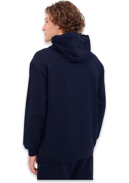 SN73 1011766330 Basic Hoodie Sweat Lacivert Erkek Sweatshirt fiyatları