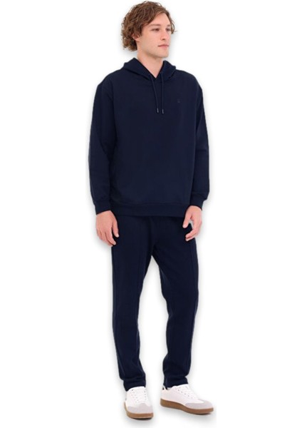 SN73 1011766330 Basic Hoodie Sweat Lacivert Erkek Sweatshirt modelleri