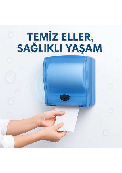 Fotoselli Makine Uyumlu Kağıt Havlu 6’lı Rulo 100 Saf Selüloz 2 Katlı 21 cm Genişlik Yüksek Emicilik Dayanıklı ve Hijyenik Kağıt Havlu