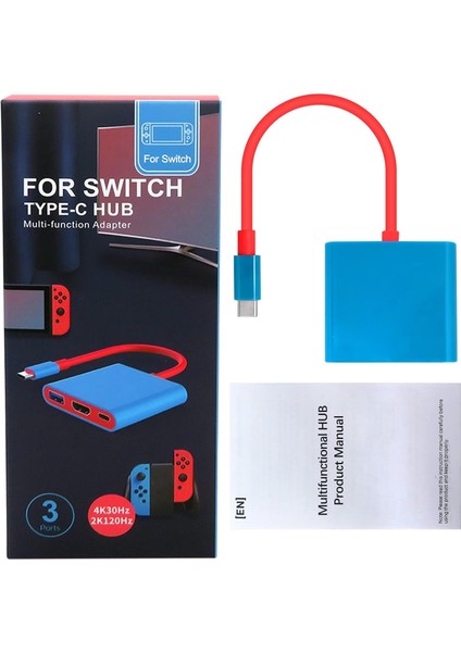 Type-C Hub Adaptör – Switch, Steam Deck ve Laptop Uyumlu 3 Portlu Çoklu Dönüştürücü | 8k 60 Hz – 4K 120 Hz Görüntü, Pd Şarj, USB ve HDMI Çıkışlı Çok Fonksiyonlu Type-C Hub | Pap 20 modelleri