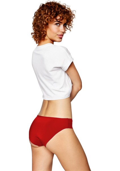 Yohannes club, kadın, pamuklu Basic Külot, 5'li, Karışık Renkli