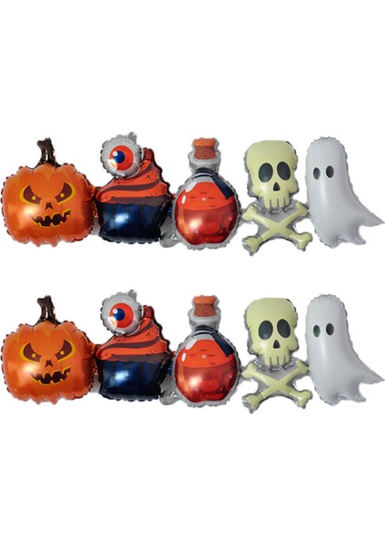 Halloween Folyo Balon Banner 75X25 cm fiyatları