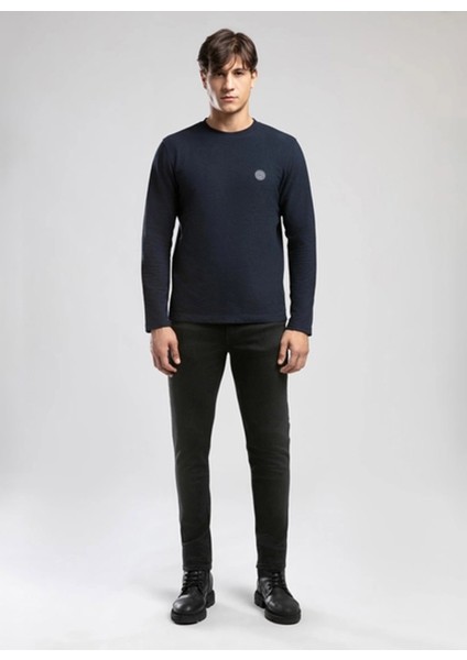 Normal Bel Slim Fit Siyah Erkek Denim Pantolon 261 Lcm 121030 Jack Stay Black