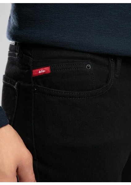 Normal Bel Slim Fit Siyah Erkek Denim Pantolon 261 Lcm 121030 Jack Stay Black modelleri