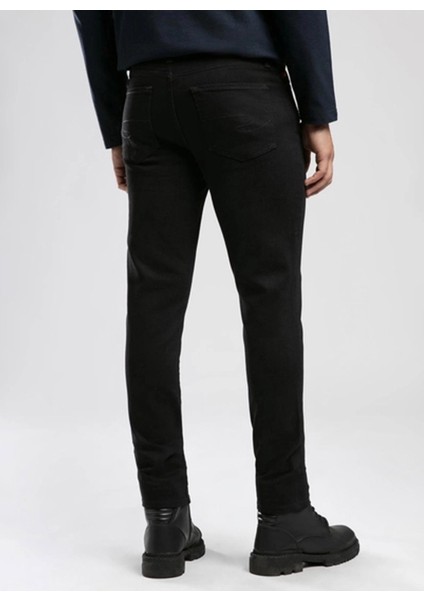 Normal Bel Slim Fit Siyah Erkek Denim Pantolon 261 Lcm 121030 Jack Stay Black fırsatları