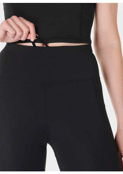 SB10159-001 All Day Actıve Leggıngs Siyah Düz Kadın Tayt