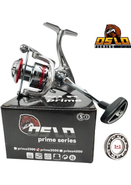 Prime 3000 244CM 6-32GR Oslo Zen Pro Karbon Turna Spin Olta Takımı Seti