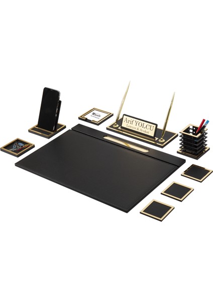 Lina Sümen Takımı 10 Parça Siyah