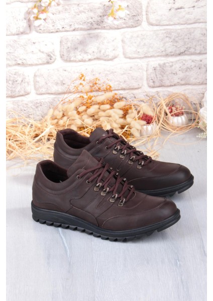 5151 Grezör Rahat Kauçuk Taban Orijinal Hakiki Deri Erkek Ayakkabı