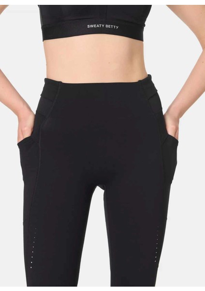 SB1026778-001 Ultımate Runnıng 7/8 Siyah Düz Kadın Tayt modelleri