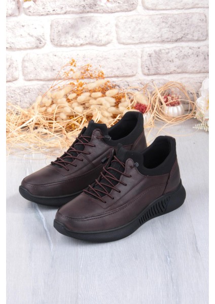 8351 Rahat Kauçuk Taban Orijinal Hakiki Deri Erkek Ayakkabı