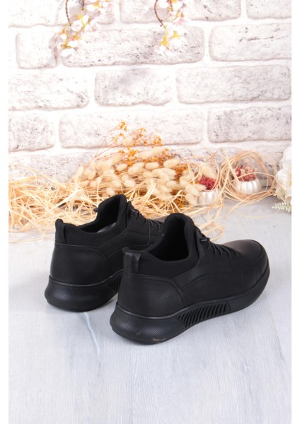 8351 Rahat Kauçuk Taban Orijinal Hakiki Deri Erkek Ayakkabı