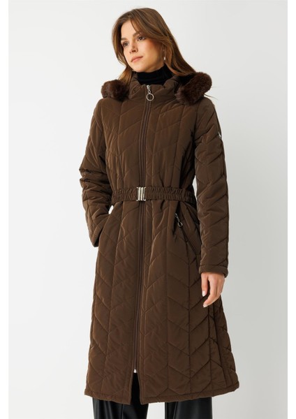 Kapitone Ara Boy Kaban Kahve fırsatları