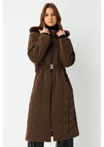 Kapitone Ara Boy Kaban Kahve indirimleri