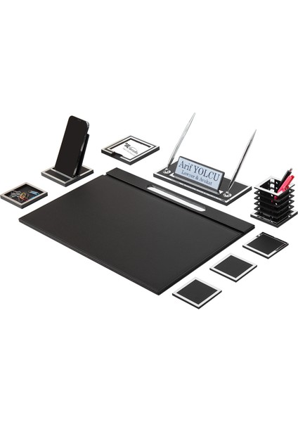 Lina Sümen Takımı 9 Parça Siyah