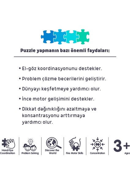 60 Parça Çocuk Puzzle - Space Explorers (Uzay Kaşifleri) modelleri