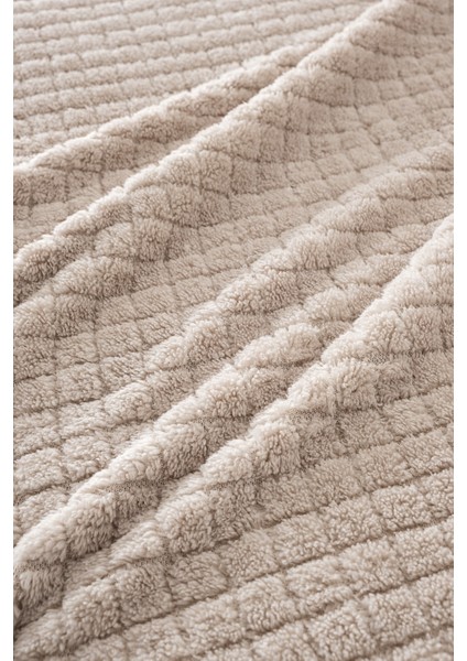 Tek Kişilik Wellsoft Battaniye - Yumuşak, Polar, Peluş Battaniye - 160X210 cm -Bej fiyatları
