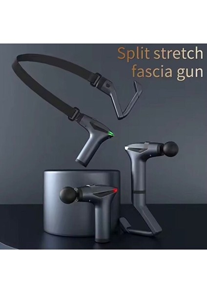 Yeni Nesil Profesyonel LCD Göstergeli Şarjlı Tüm Vucut Masaj Tabancası