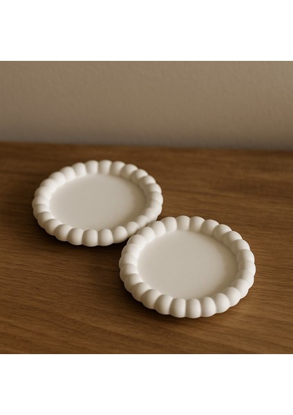 Şekilli Yuvarlak Bubble Dekoratif Tabak modelleri