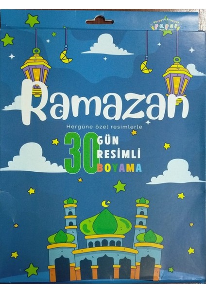 Ramazan 30 Gün Boyama Seti